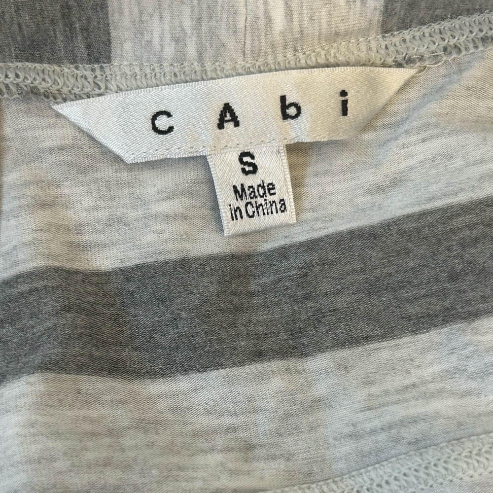 EUC Cabi Striped Long Sleeve Tunic Top - Picture 4 of 5